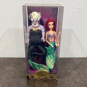 Disney Fairytale Designer Limited Edition Dolls Ariel and Ursula
